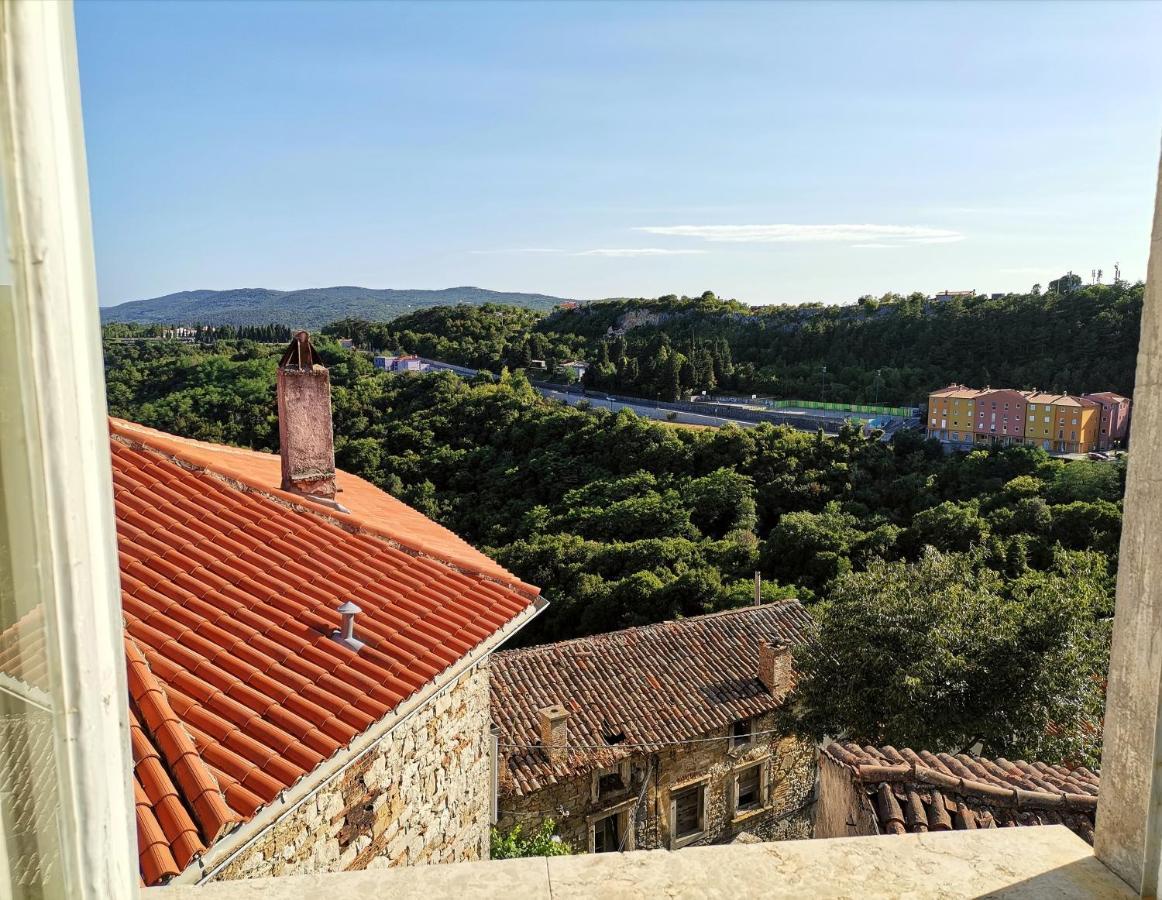 Apartment Branko With Terrace, Old Town Labin Labin  Bagian luar foto