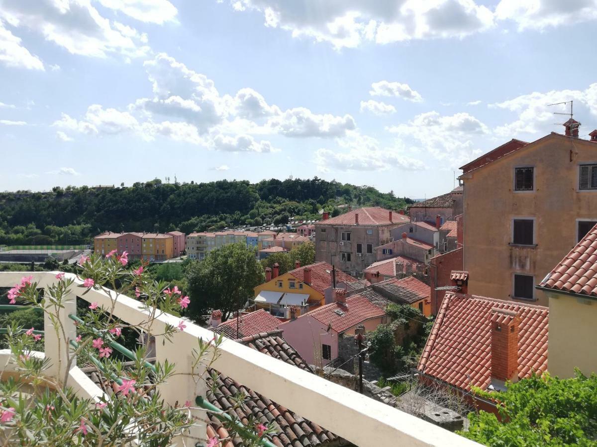 Apartment Branko With Terrace, Old Town Labin Labin  Bagian luar foto